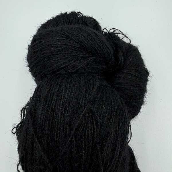 Rustik Ull med Nylon (250g) Svart