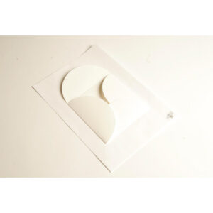 Vikkuvert Vit 14x14cm 160g - 25 st