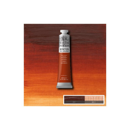 Winton-olja 200ml bränd sienna 074