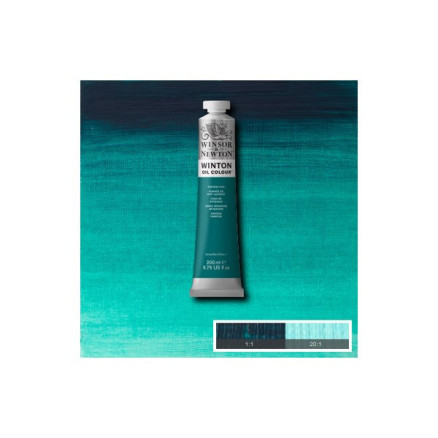 Winton-olja 200ml viridian hue 696