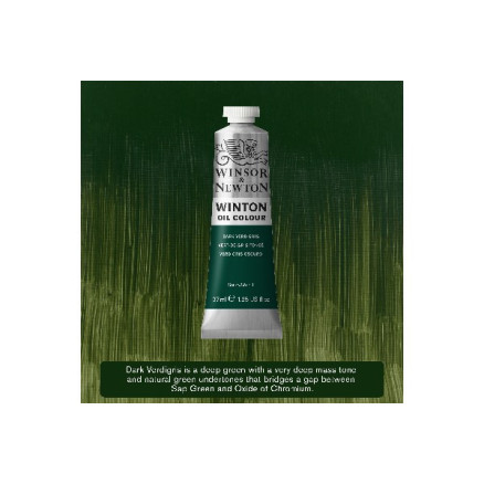 Winton-olja 37ml mörk verdigris 405