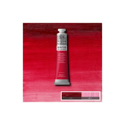 Wintonolja 200ml permanent alizarin crimson 468