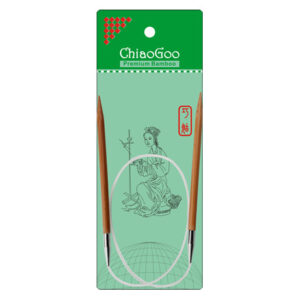 ChiaoGoo Bamboo Rundstickor Bambu 60 cm 6 mm Patina