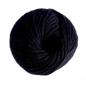 DMC Natura XL Garn Unicolor 02 Svart