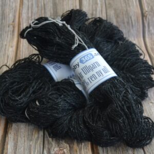 Hobby365:s egna 4-trådiga Ullgarn Antracit 100 gram